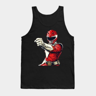 red ranger Tank Top